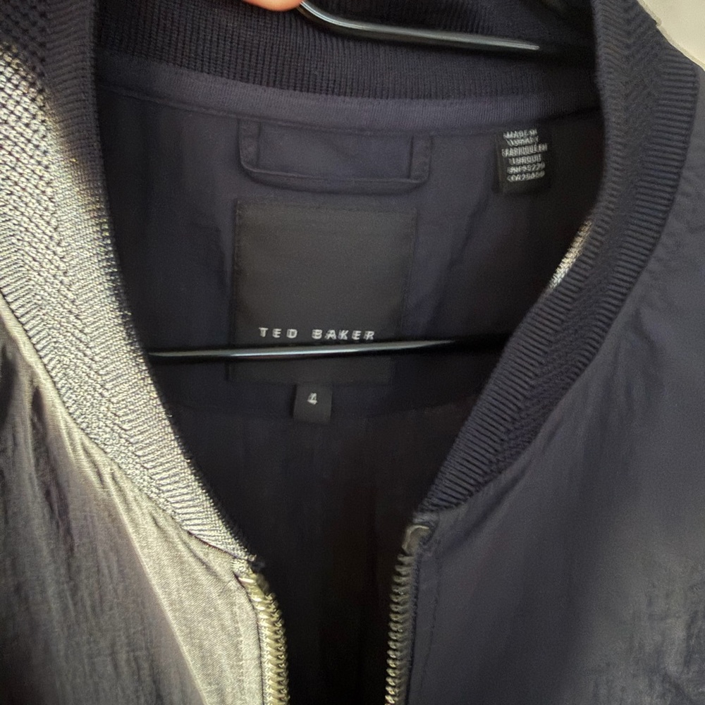 Ted Baker Blue Bomber Jacket - Picture 3 of 3